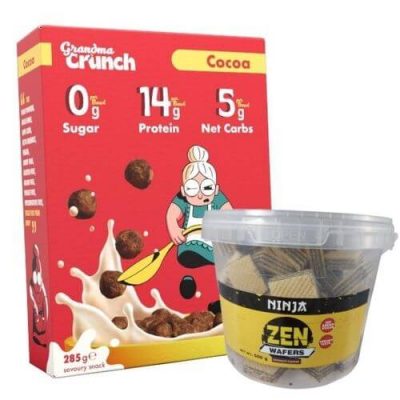Ninja X Grandma High Protein Cereal and Wafers Bundle – תמונה 1