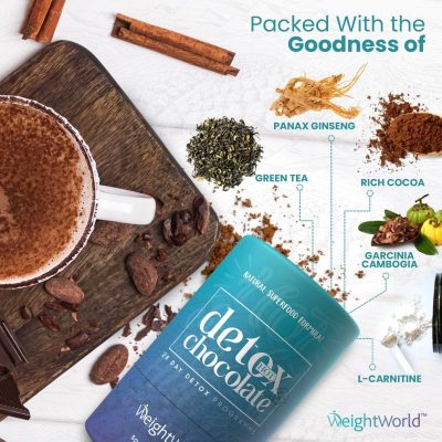 Weight World Detox Hot Chocolate 5gX28 – תמונה 6