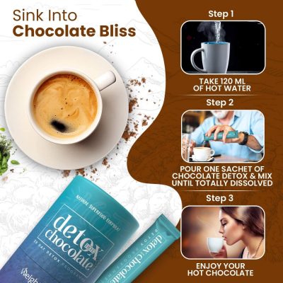 Weight World Detox Hot Chocolate 5gX28 – תמונה 4