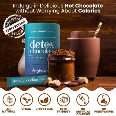 Weight World Detox Hot Chocolate 5gX28 – תמונה 3