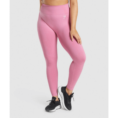 Gym Shark Vital Seamless 2.0 Leggings Pink Marl – תמונה 1