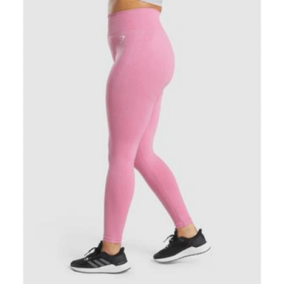 Gym Shark Vital Seamless 2.0 Leggings Pink Marl – תמונה 6
