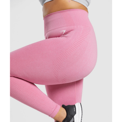 Gym Shark Vital Seamless 2.0 Leggings Pink Marl – תמונה 4
