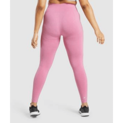 Gym Shark Vital Seamless 2.0 Leggings Pink Marl – תמונה 2