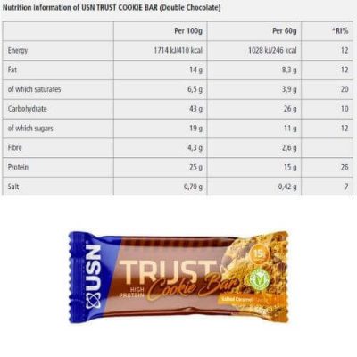 Bundle USN Trust 12 Bars Mixed Box & NOVO Nutrition 6 Protein Chips Mixed Box – תמונה 3