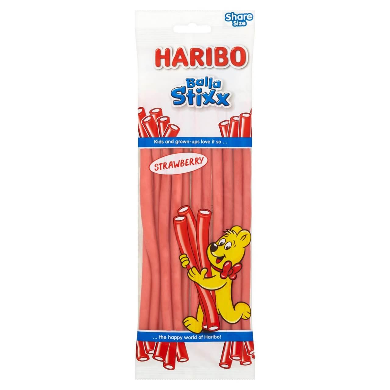 thumbnail image 2 of Haribo 200g Balla Stixx Strawberry Pika Cukr 2 of 14