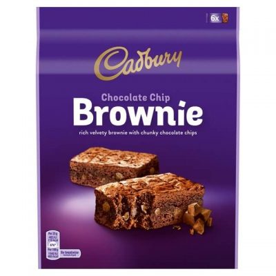 Cadbury Chocolate Chip Brownie 6x25g – תמונה 1