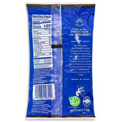 Red Vines Sugar Free Black Licorice Twists 141g – תמונה 2