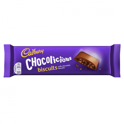 Cadbury Chocolicious Biscuits 110g – תמונה 1