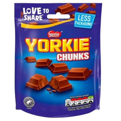 Nestle Yorkie Milk Chunks 100G – תמונה 1