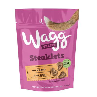 Wagg Steaklet dog treats 125g – תמונה 1