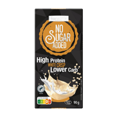 Frankonia Chocolate No Sugar Added High Protein White Crisp 90 g – תמונה 1