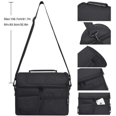 PuTwo Insulated Lunch Bag 8L – תמונה 5