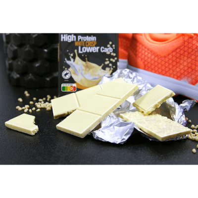 Frankonia Chocolate No Sugar Added High Protein White Crisp 90 g – תמונה 3
