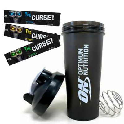 ⁦Optimum Nutrition Shaker 600ml + 5 x Pre Worket⁩ – תמונה ⁦1⁩