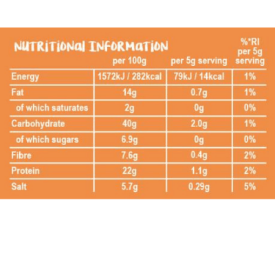 The Skinny Food Co High Protein Vegan Cheese Shaker 60g – תמונה 2