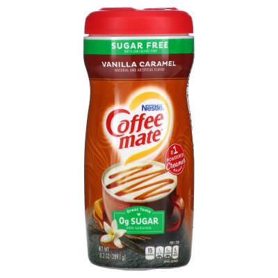 Nestlé Coffee Mate Sugar Free Vanilla Caramel 289g – תמונה 1
