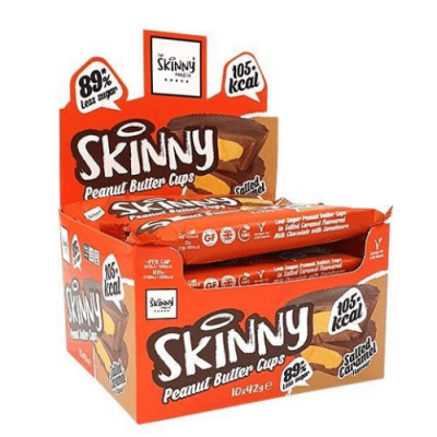 The SKINNY Food Co. Low Sugar Peanut Butter Cups 10x42g – תמונה 1