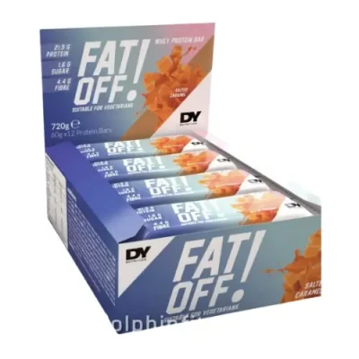 Dorian Yates Fat Off! Whey Protein Bar 12x60g – תמונה 1