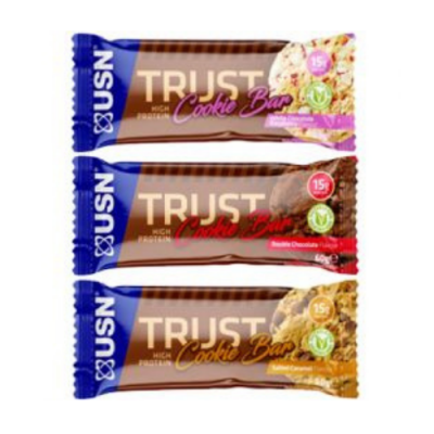⁦USN Trust Cookie Bar 60g⁩ – תמונה ⁦3⁩