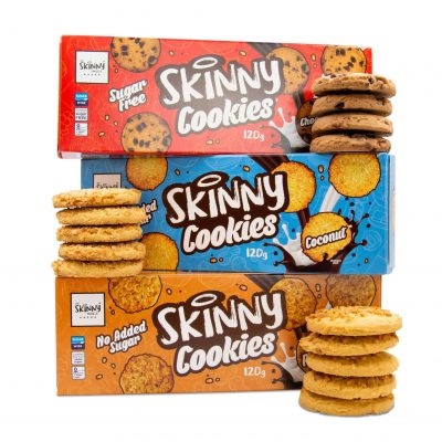 ⁦The Skinny Food Co Skinny Cookies Sugar Free 120g⁩ – תמונה ⁦2⁩