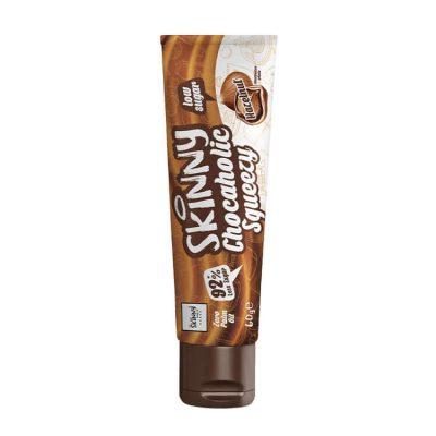 The Skinny Food Co Chocolate Hazelnut Low Sugar Chocaholic Squeezy 60g – תמונה 1
