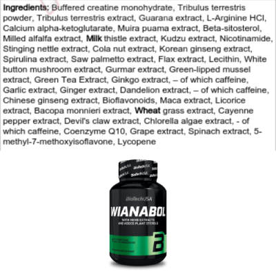 BioTechUSA Wianabol 90 caps – תמונה 3