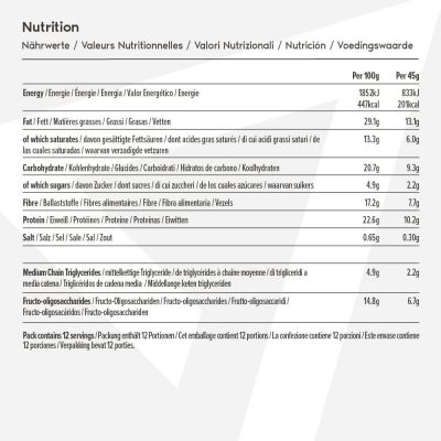 Amfit Nutrition Keto Bars 12x45g – תמונה 3