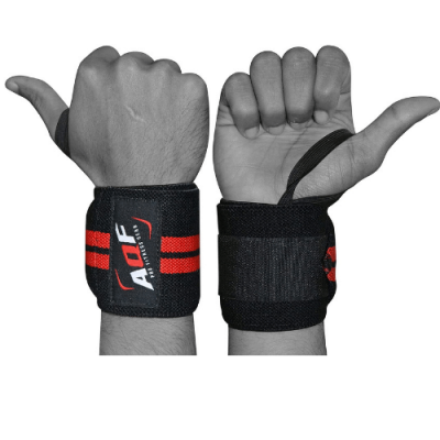 ⁦AQF Power Weight Lifting Wrist Wraps⁩ – תמונה ⁦3⁩