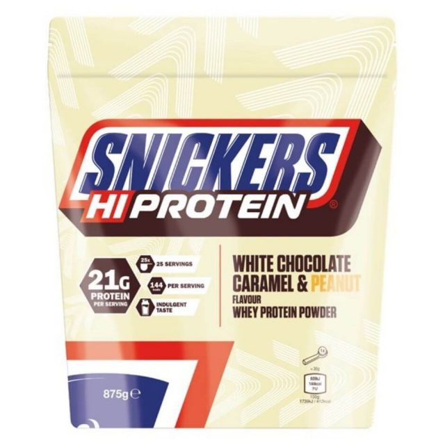 Twix & Snickers White Chocolate Protein Powder 875g