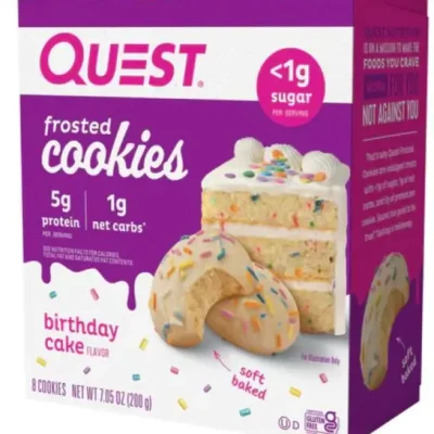 Quest Nutrition Frosted Cookies 8x25g – תמונה 4