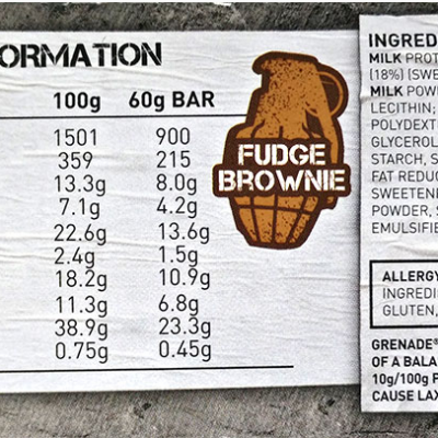 Grenade Carb Killa Protein Bars, 12 Bars – תמונה 2