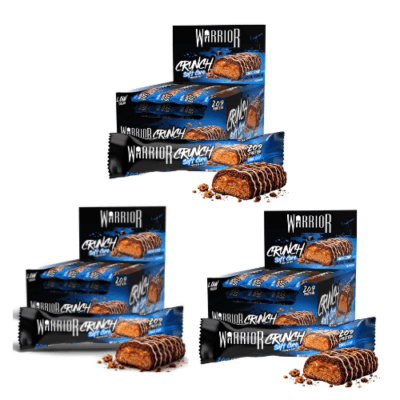 Triple Warrior Crunch Protein Bar 36x64g