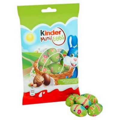 Kinder Milk Chocolate & Hazelnut Mini Eggs 75G – תמונה 1