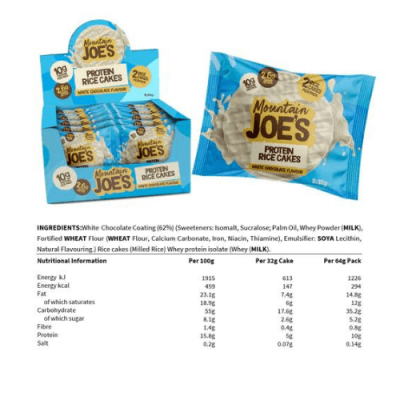 ⁦Mountain Joe's Rice Cake 12x64g⁩ – תמונה ⁦4⁩