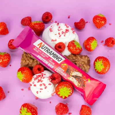 Nutramino Crispy Protein Bar 12x55g – תמונה 3