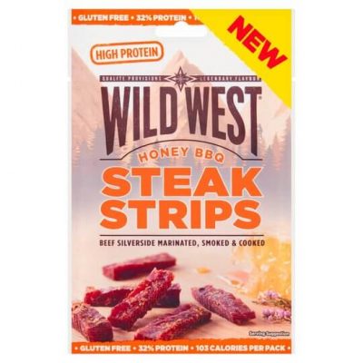 Wild West Honey BBQ Steak Strips 35G – תמונה 1