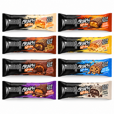 Warrior Crunch Protein Bars 8x64g