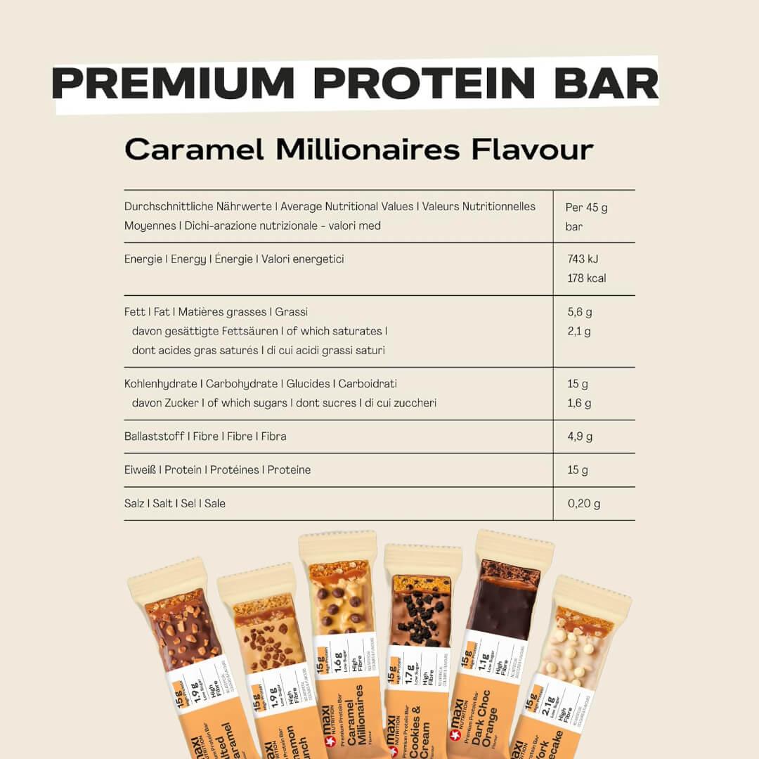 Two Maxi Nutrition Premium Protein Bars 24x45g -04