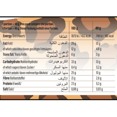 GoFitness Ono Protein Bar 12x40g – תמונה 5