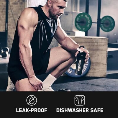 ⁦Optimum Nutrition Shaker 600ml⁩ – תמונה ⁦3⁩