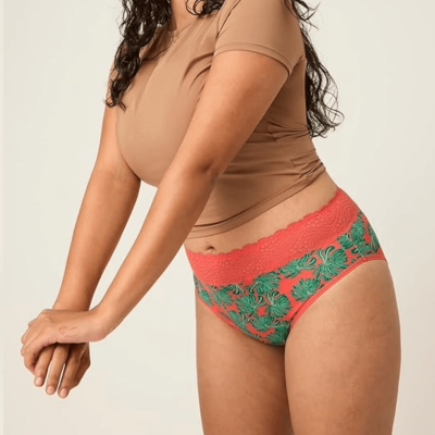 ⁦Modibodi Sensual Hi-Waist Bikini Heavy Overnight Absorbency Period Panties⁩ – תמונה ⁦5⁩