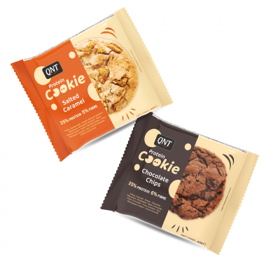 ⁦QNT Protein Cookie 12x60g⁩ – תמונה ⁦5⁩
