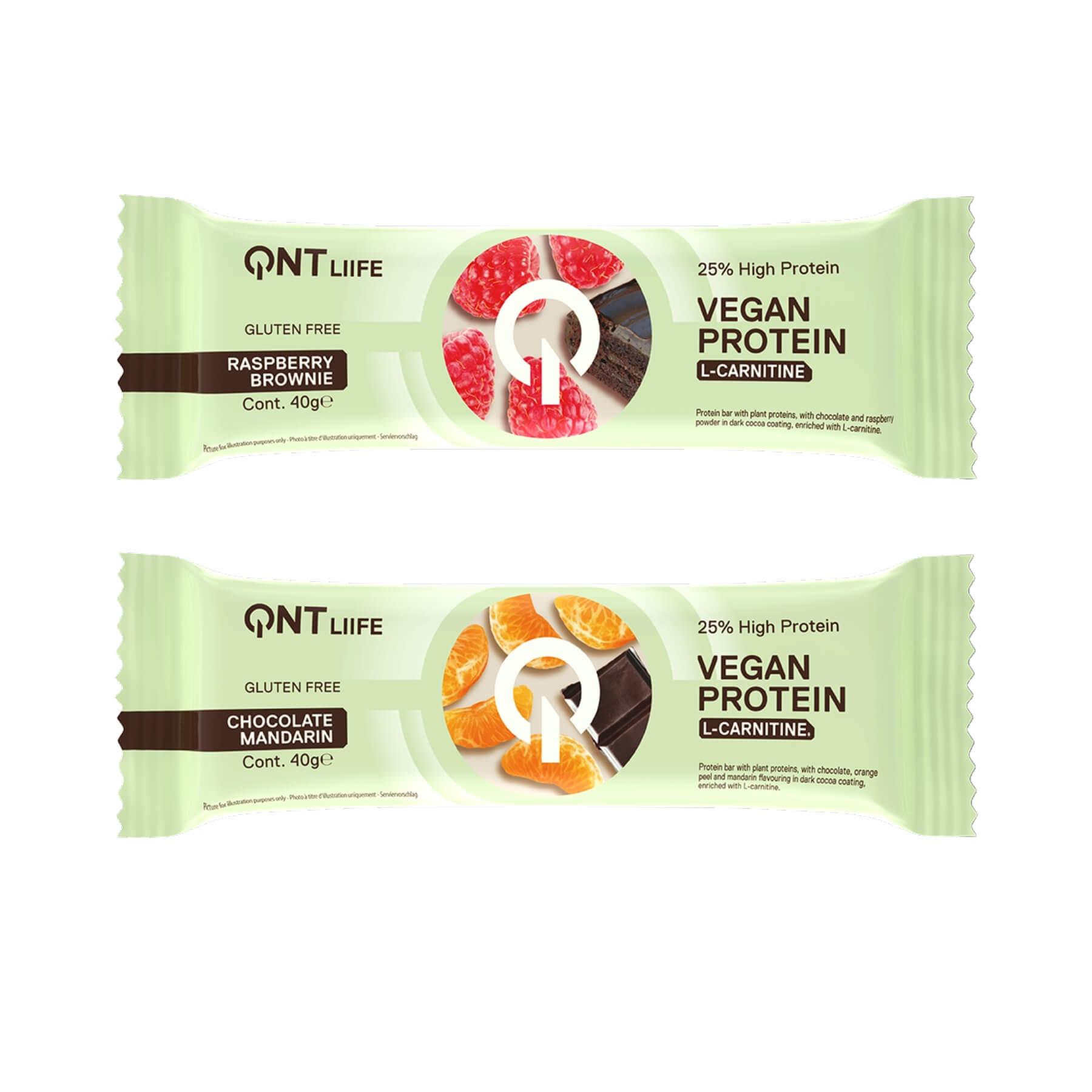 QNT Vegan Protein Bar 28 x 40g-5