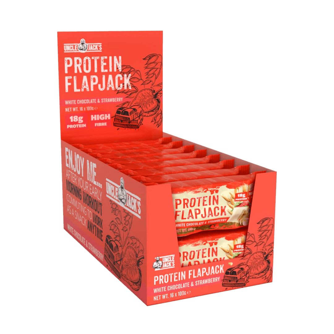 Uncle Jack’s Protein Flapjacks 16 X 100g-02