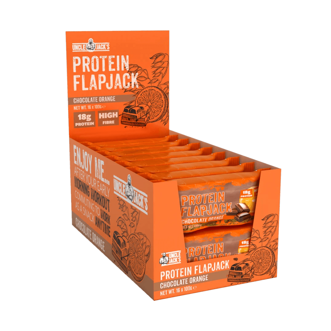 Uncle Jack’s Protein Flapjacks 16 X 100g-03