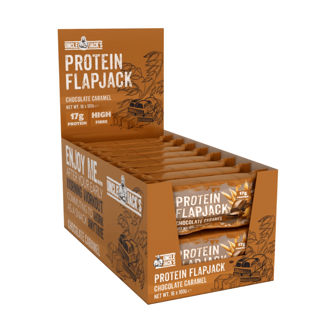 Uncle Jack’s Protein Flapjacks 16 X 100g-05
