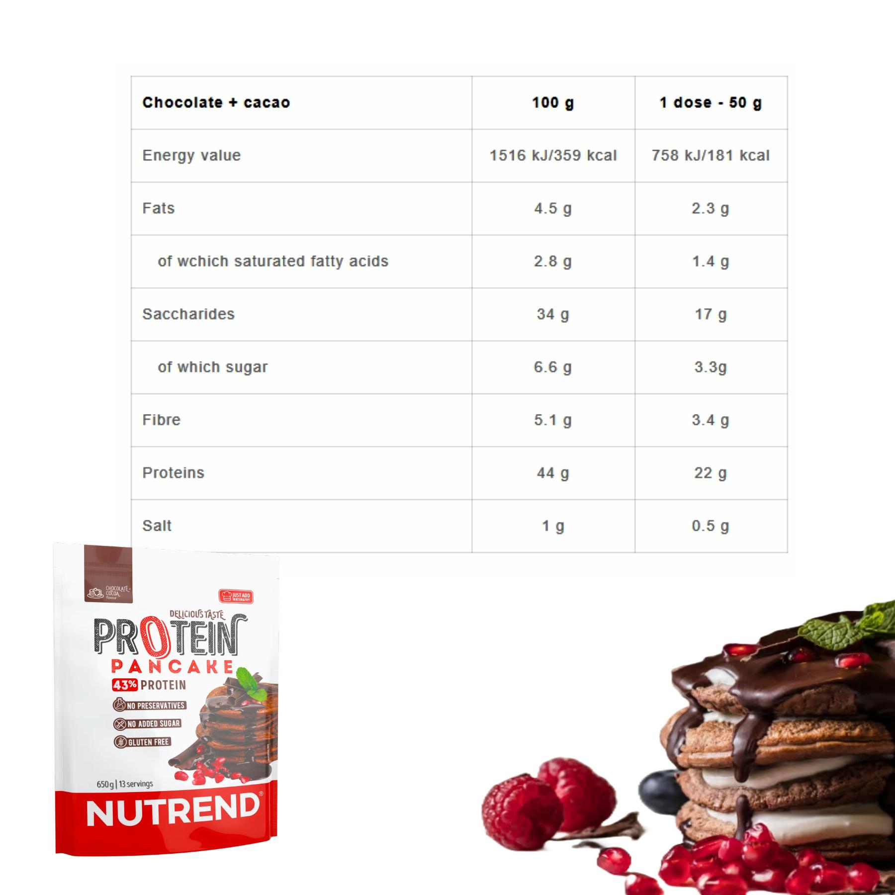 Nutrend Protein Pancake 650g-03