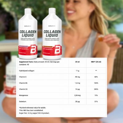 ⁦BioTechUSA Collagen Liquid 1000 ml⁩ – תמונה ⁦4⁩