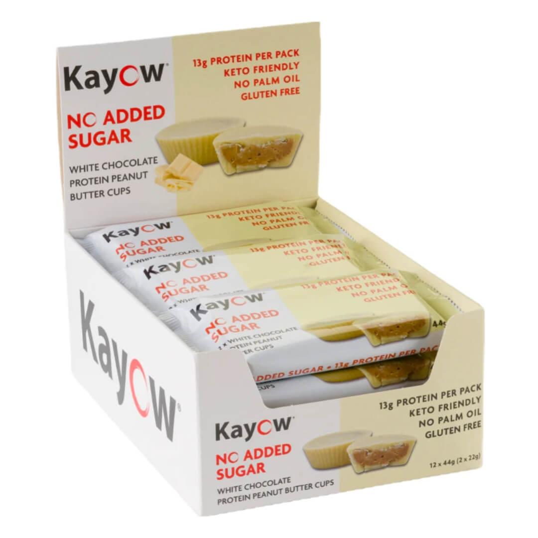 Two Kayow High Protein Milk Chocolate Peanut Butter Cups 24X44G-04